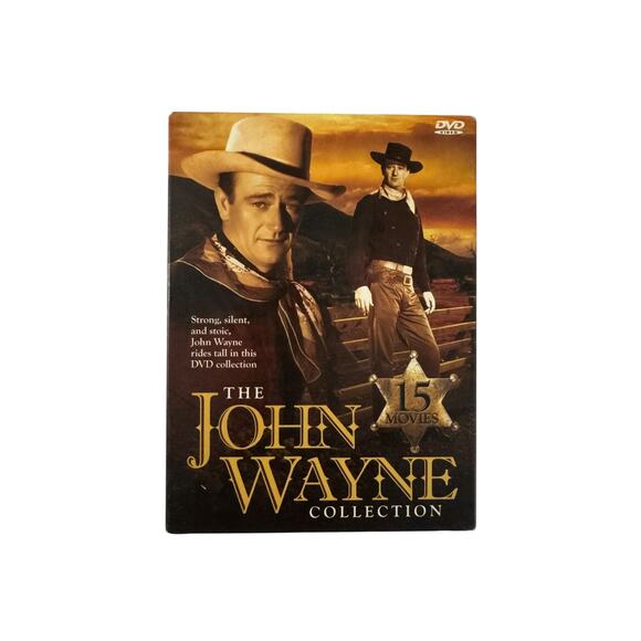 The John Wayne 15 Movie Five DVD Collection Restored Western Classics - Picture 1 of 5
